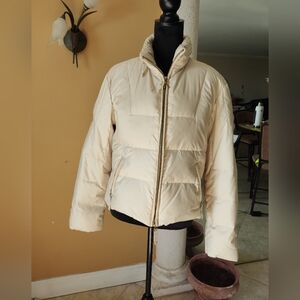 Trussardi Jeans Vintage Puffer Jacket Size IT 46